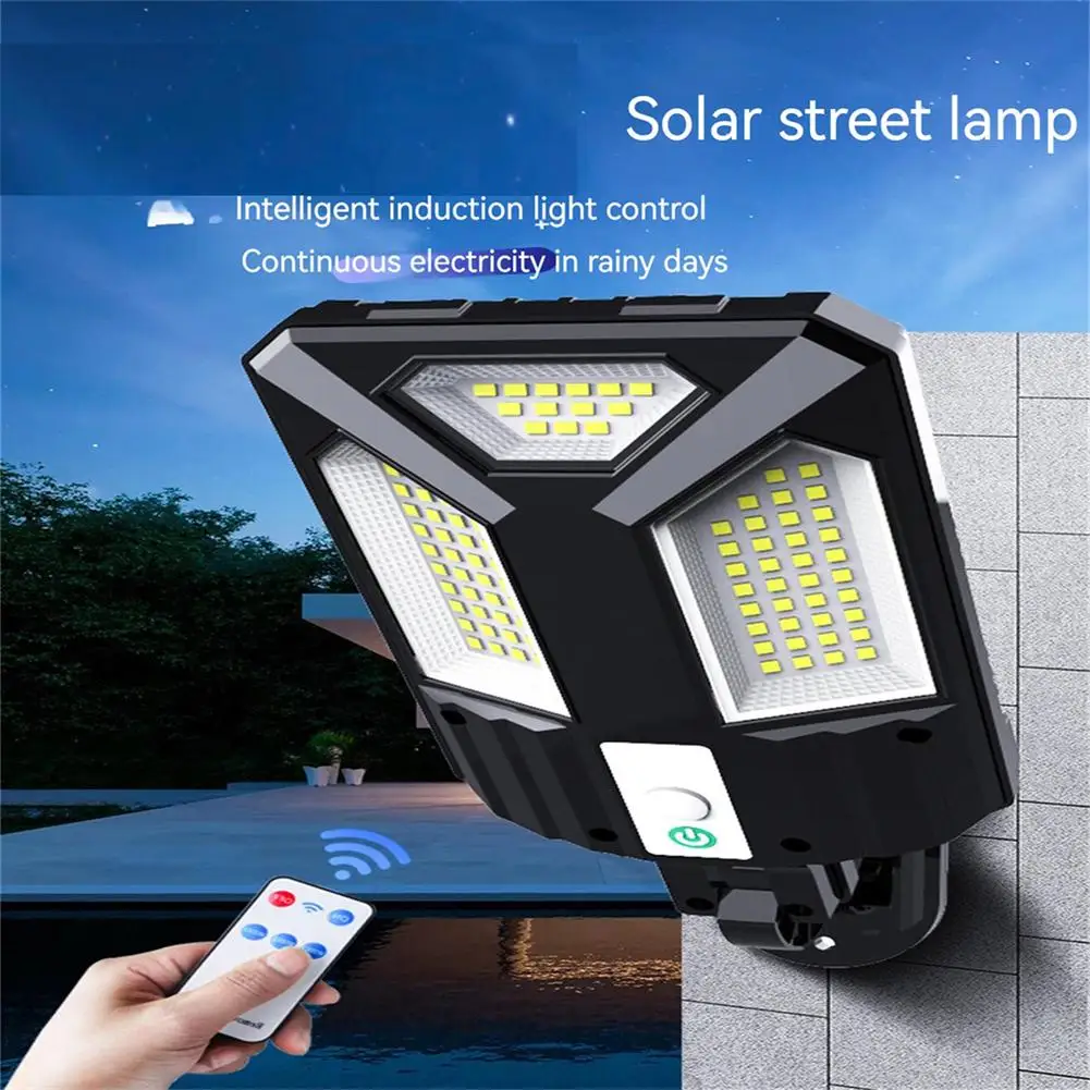 Светодиодная лампа на солнечной батарее, водонепроницаемая, с пультом ДУ