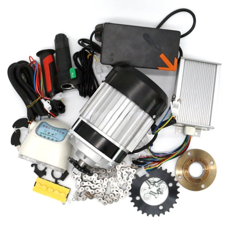 

48v 500w electric tricycle/ rickshaw/bike conversion kits DC brushless motor controller throttle