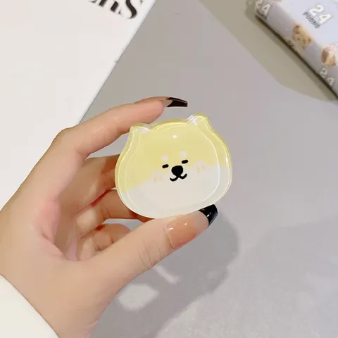 Держатель для мобильного телефона с мультяшной собакой, милое кольцо Toks, расширяющийся держатель для Iphone, кронштейн для пальца, подставки для телефона, аксессуары для телефонов