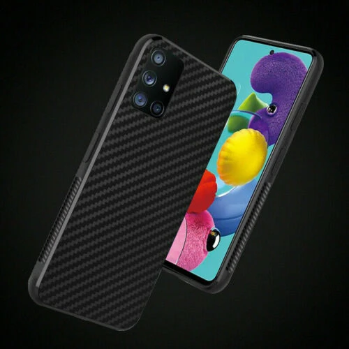 

Fibre Case For Samsung S22 S21 S20 FE S10 S9 S8 Plus Ultra Note 8 9 Cover