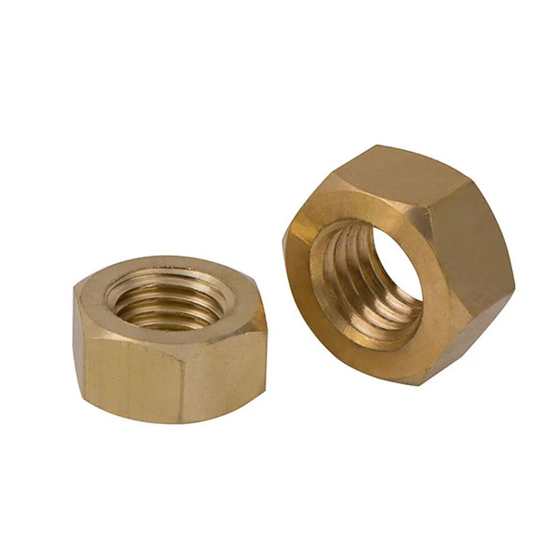 

20/10/5/2 Pcs Brass Hexagon Nuts Lock Hex Nuts Screw Bolt For M1.4 M2 M2.5 M3 M4 M5 M6 M8 M10 M12 M14 M16