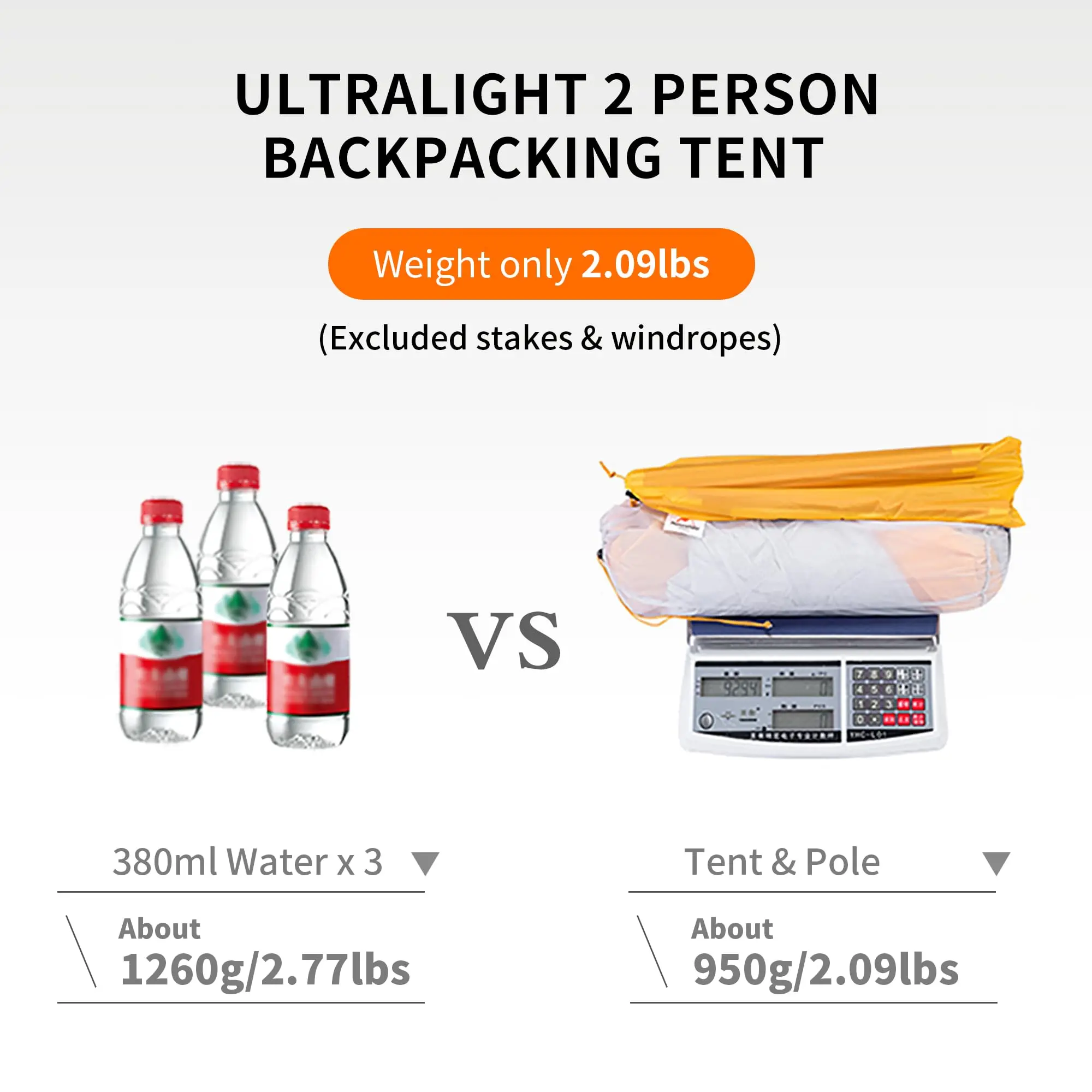 Нейлоновая палатка Naturehike Cloud Up 2 10D