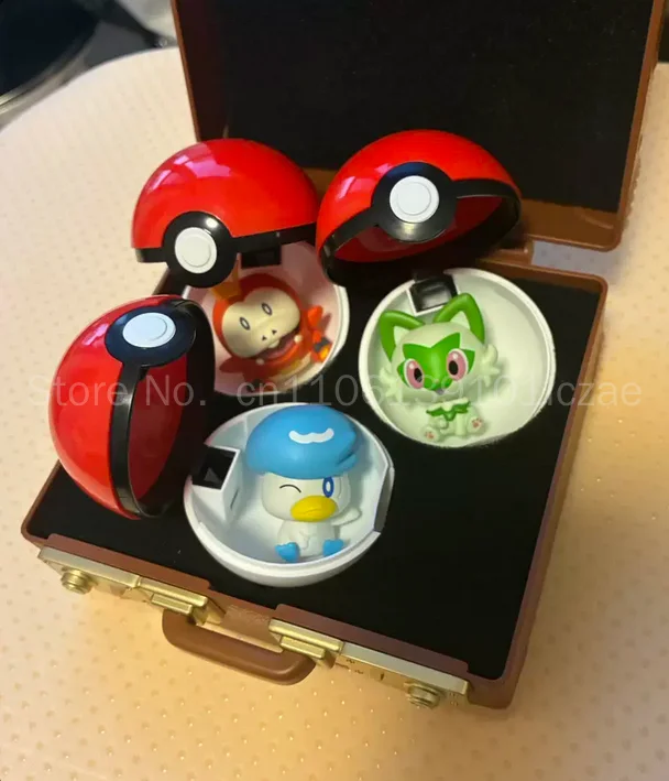 Фото Оригинальная коллекционная фигурка Funism×Pokémon: 30-й Покебол, серия Original Partner, модная коллекционная коробка-сюрприз, модель игрушки-сюрприза №2