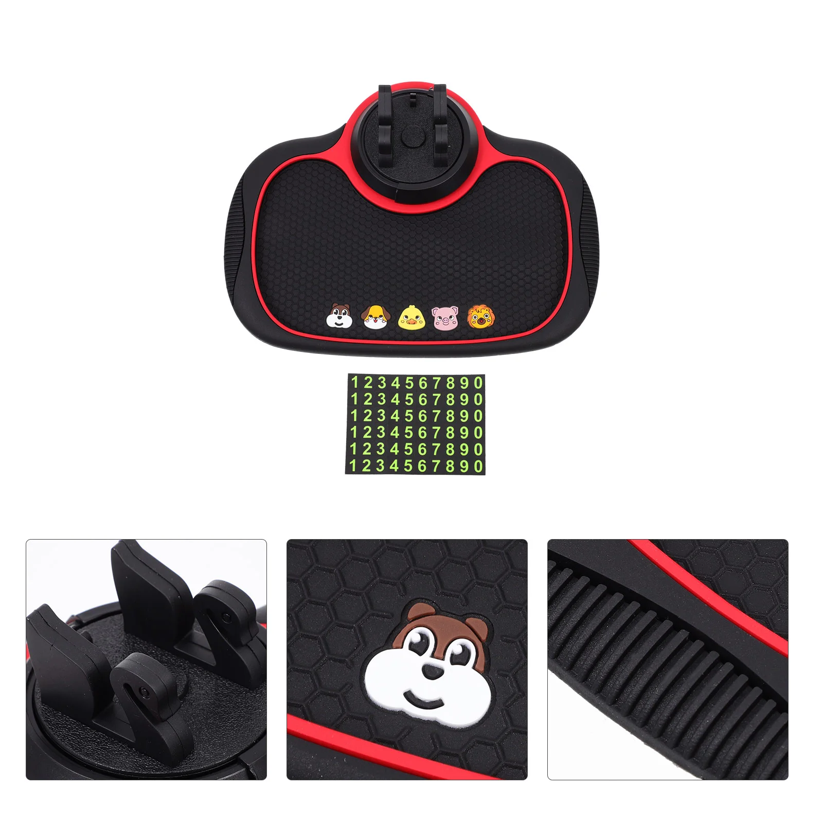 

Mat Car Dashboard Seat Cushion Car Car Anti- Slip Pad Multifunctional Car Holder On Board Non Slip Mat 4 1 Auto Dashboard Mat