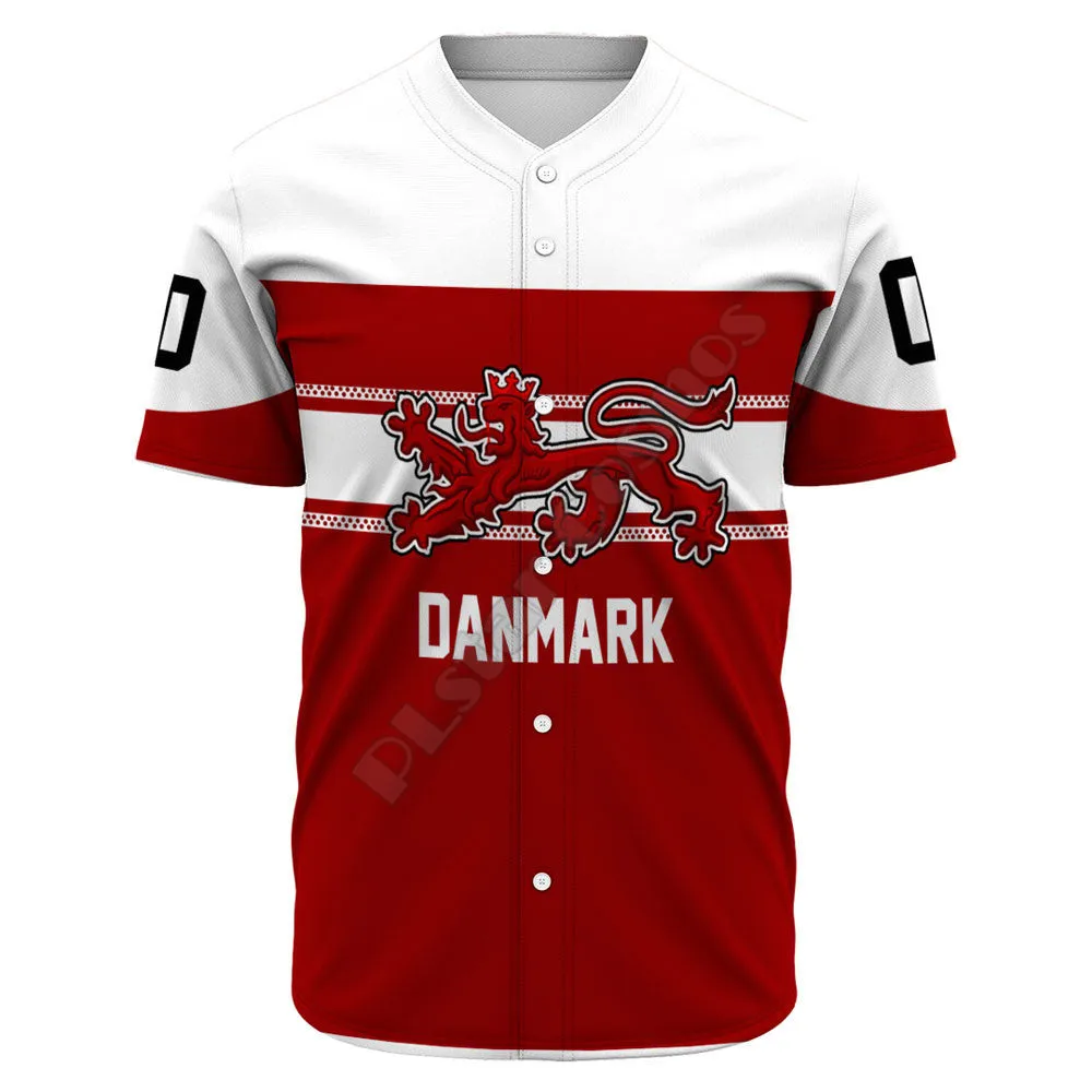 Custom Name Czech Republic Team Hockey Jersey Style New Baseball Jerseys 3D Printed Baseball Shirt Casual Shirts hip hop Tops