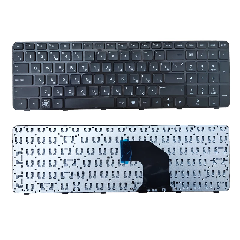 

Новая французская испанская и русская клавиатура для HP Pavilion G6 2000 G6-2000 G6-2205SA с рамкой черная SP FR RU Клавиатура