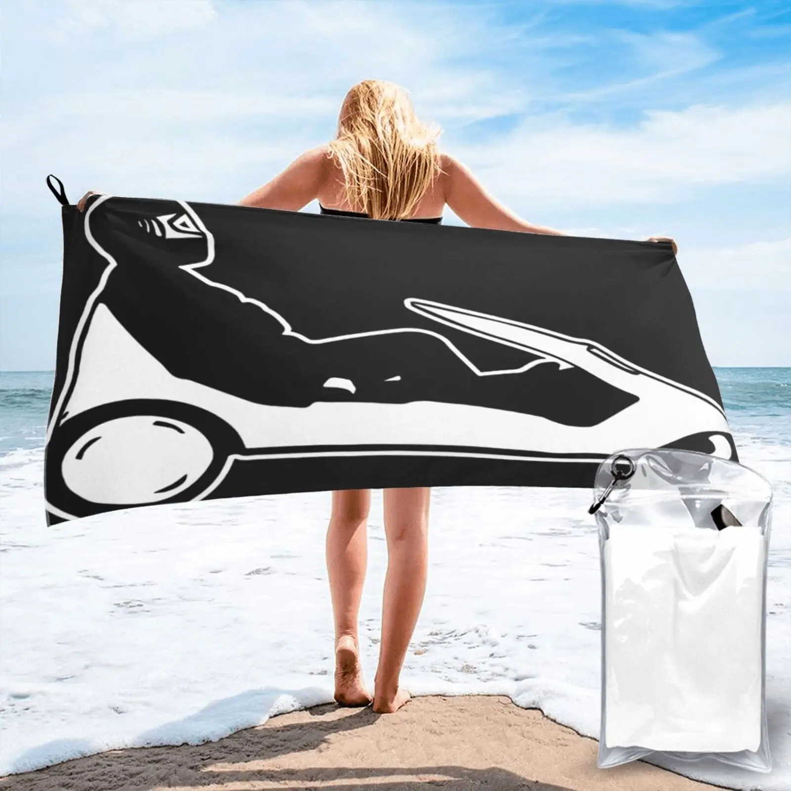

Sinclair C5 Sir Clive British 1980S Towel Bath And Shower Towel For The Beach Hair Towel Large Bath Towel Beachwear Face Towel