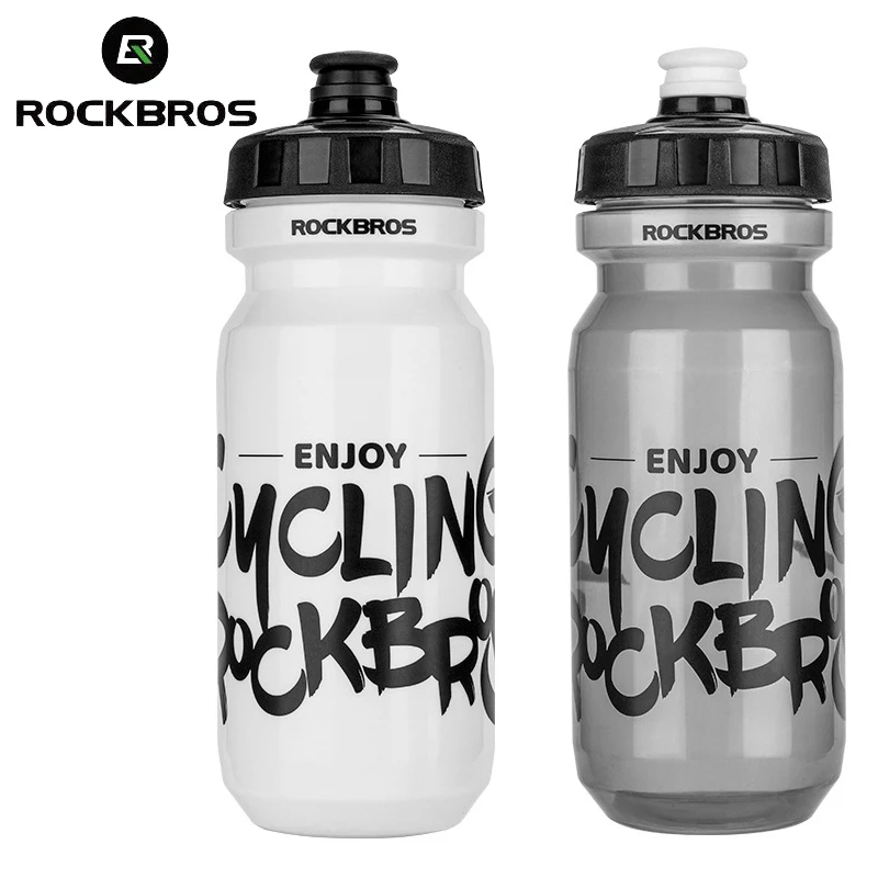 

ROCKBROS 750ml Bicycle Water Bottle Food Grade Sports Fitness Running Riding Camping Hiking Kettle Leak-proof Bike Bottle Cage