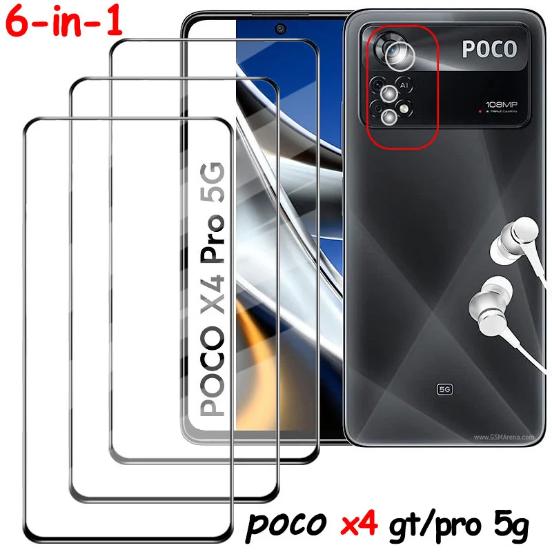 

screen protector for POCO X4 Pro 5G x4 gt tempered glass pocox4 pro pocco x 4 x4pro pocox4 gt poko x4gt