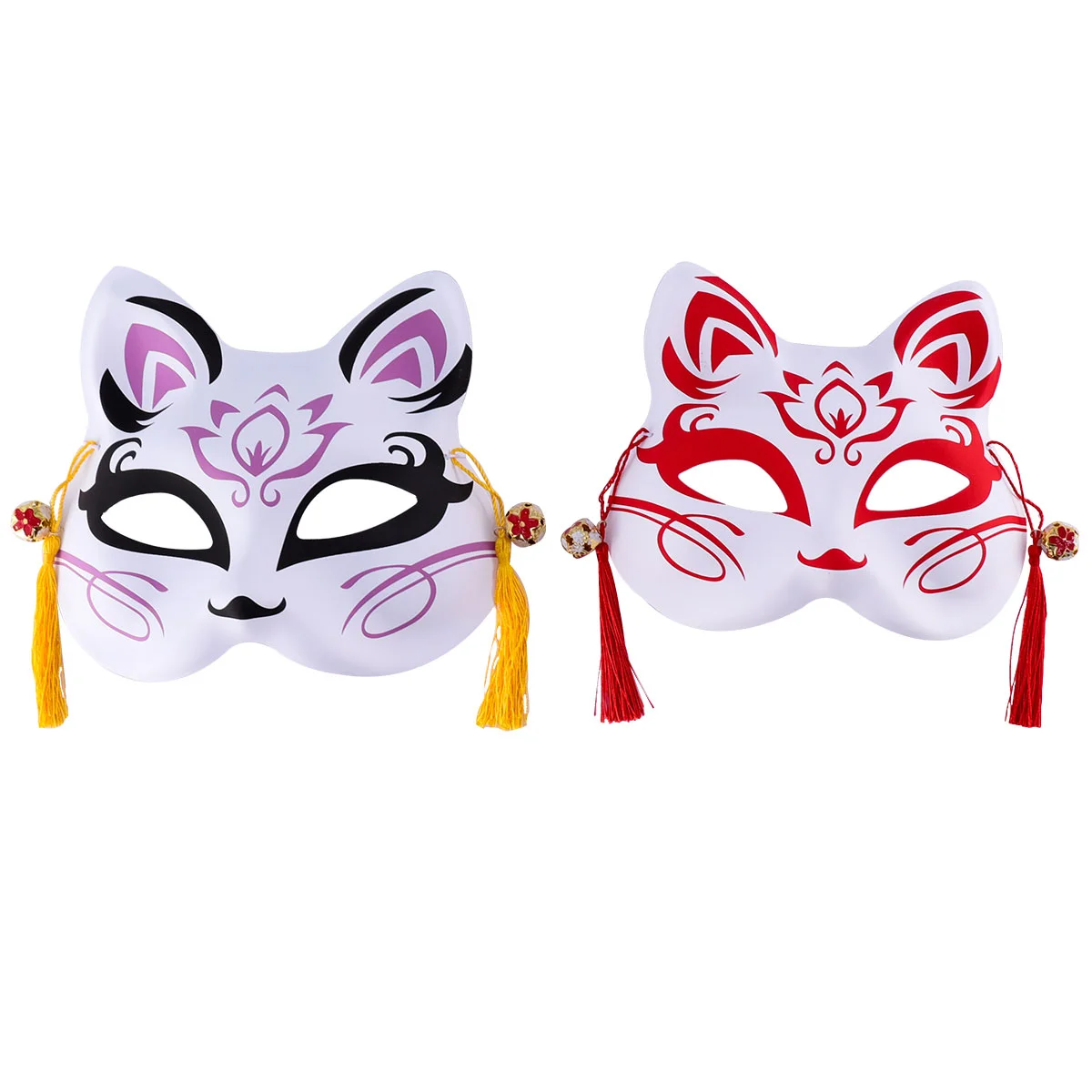 

Вечерние Чехлы для лица, костюм животного, аксессуары для лисы, принадлежности для Хэллоуина, маскарадный декор, тематический Кот, карнавал,...