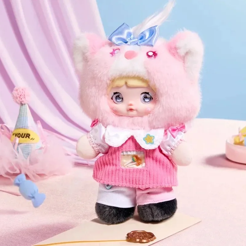 Фото Набор плюшевых игрушек Nommi Treasure Collector Series: милые куклы в закрытой коробке, подарок для девочек и мальчиков, таинственная коробка, подвеска на сумку №5