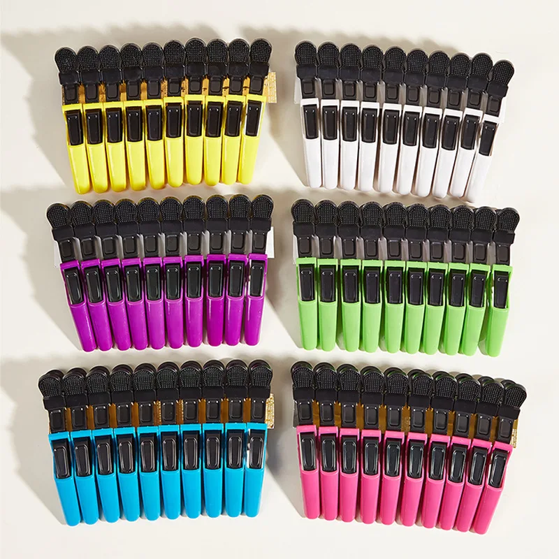 

Двухцветная бесшовная заколка для волос под крокодила, Женская утка, позиционирование, клипса для укладки, Парикмахерская