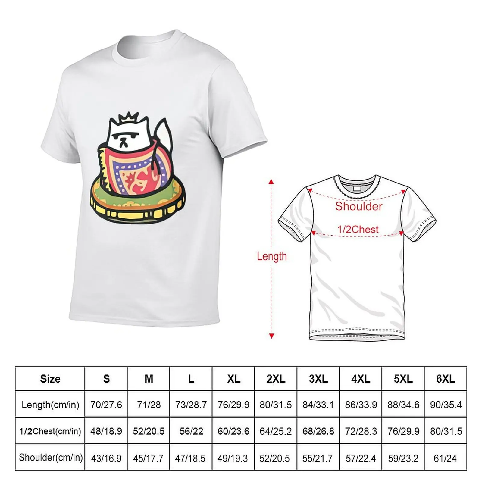 Фото Пакет jjdough, хлопковые футболки, мужская рубашка, хлопковая футболка Atsume Neko №2