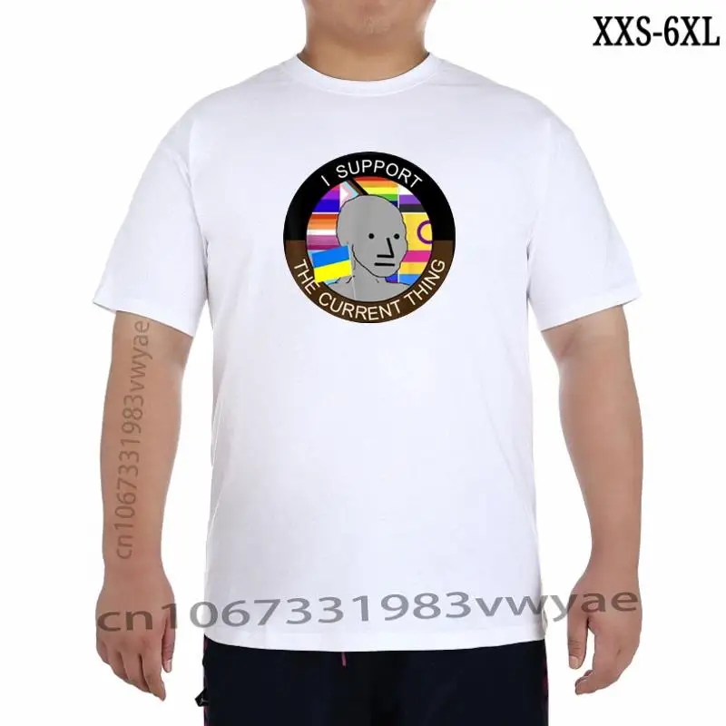 

I Support The Current Thing TShirt Funny Lgbtq Clothes Novelty Lgbt Gifts Graphic Tee Tops Best Seller Short Sleeve Clothing