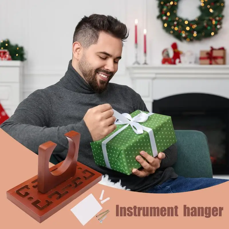 Настенное крепление для укулеле настенная вешалка гитары деревянная прочная