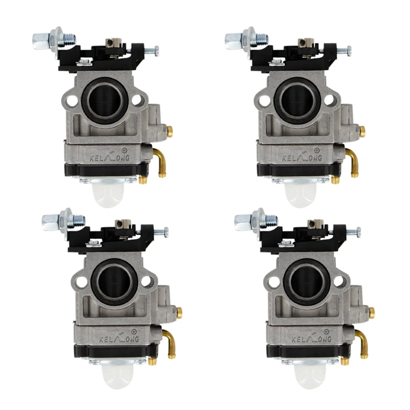 

4X Hedge Trimmer Accessories Mower Two-Stroke Carburetor For 40Cc 43Cc 49Cc Engine 2-Stroke Mini Chopper All-Terrain