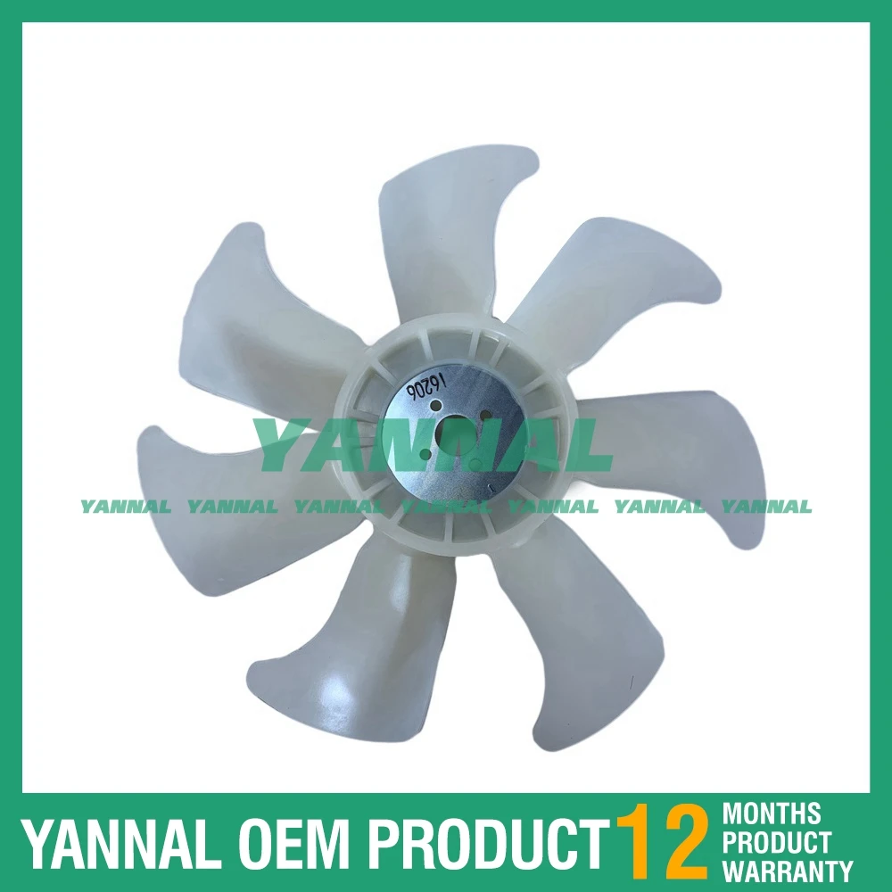 16206-74112 лопасть вентилятора для двигателя Kubota D1305