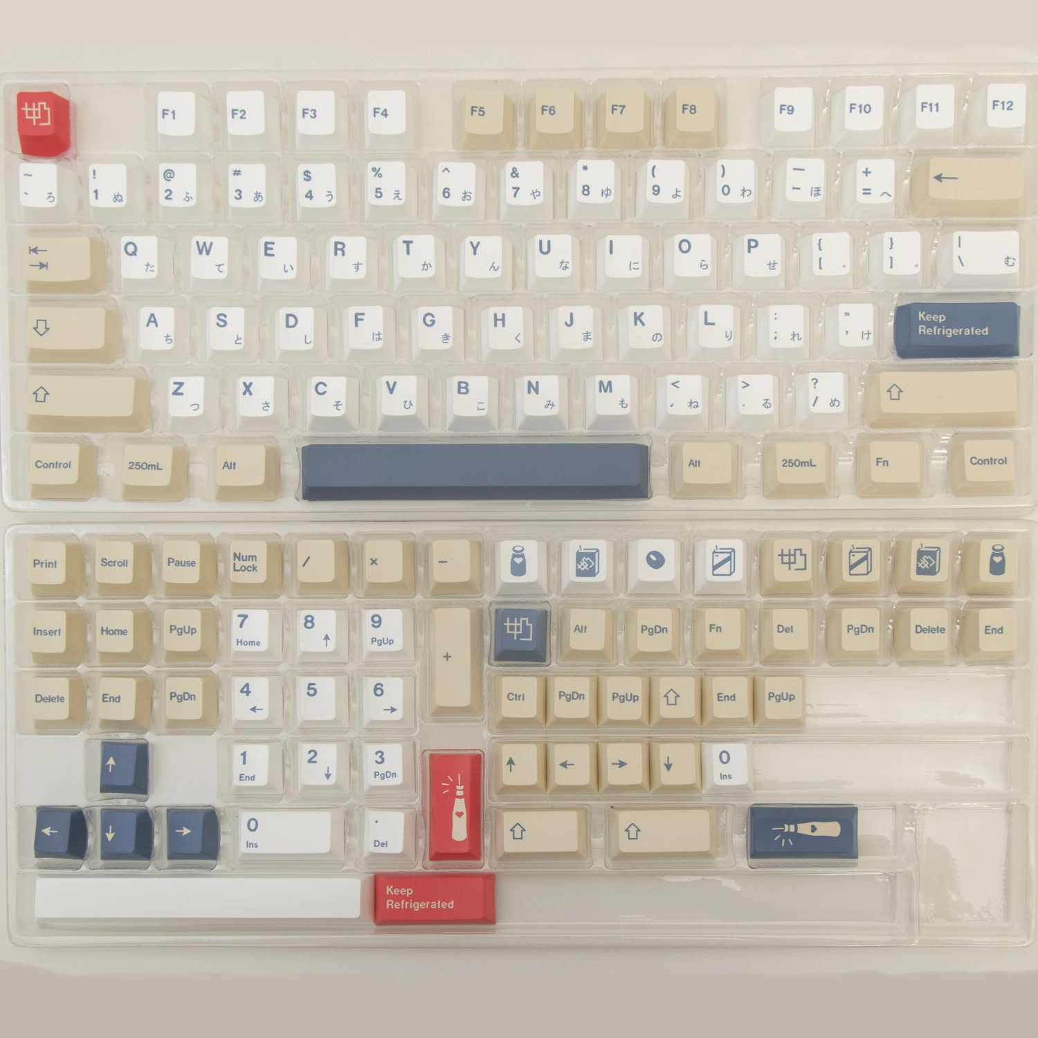 Клавиши GMK соевое молоко тема 135 колпачки для клавиш PBT краситель-SUB Cherry профиль