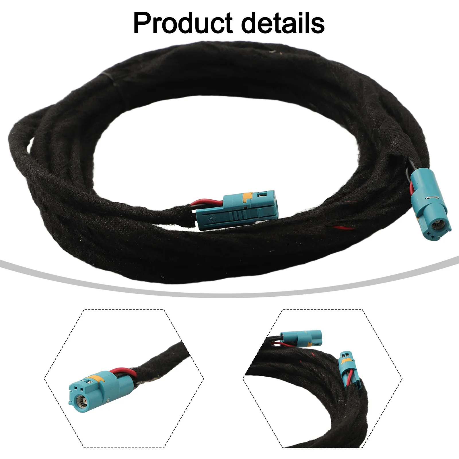 Автомобильный видеорегистратор кабель питания ADAS GPS-камеры недеформированный