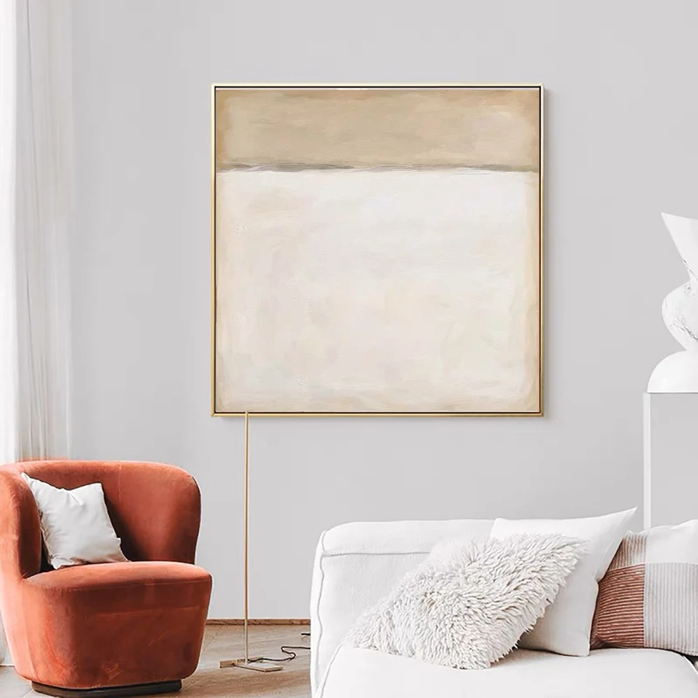 

Abstract Modern Minimalist Wall Art Painting Home Decor Hand Painted Textured Canvas Painting For Hotel Wall Decoration Picture