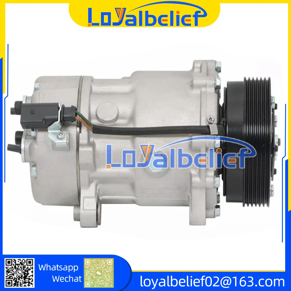 Компрессор кондиционера переменного тока для VW Volkswagen Jetta Golf Beetle 2001-2005 гг. 0820803 Б 1Д A