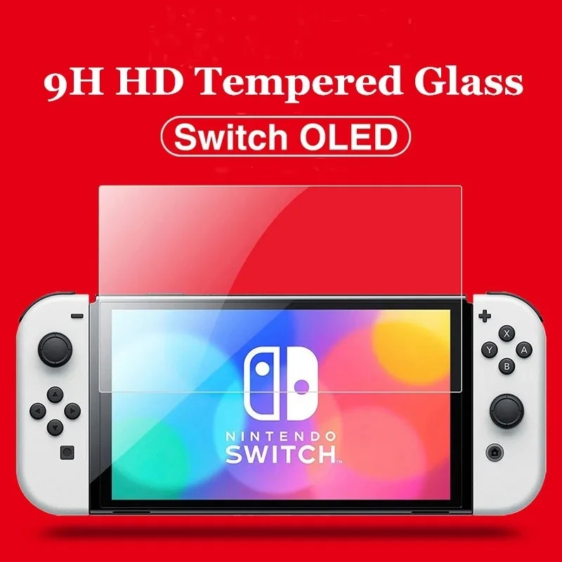 Фото 1-3 упаковки защитное закаленное стекло для Nintendo Switch OLED экран Защитная пленка для Nintendos Switch Lite NS стеклянные аксессуары №1