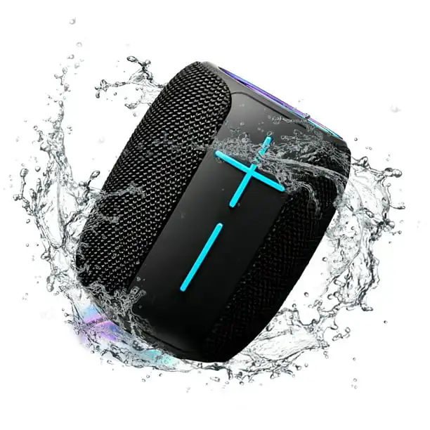 

Bluetooth Speaker Protable Waterproof Wireless Mini Speaker, Black