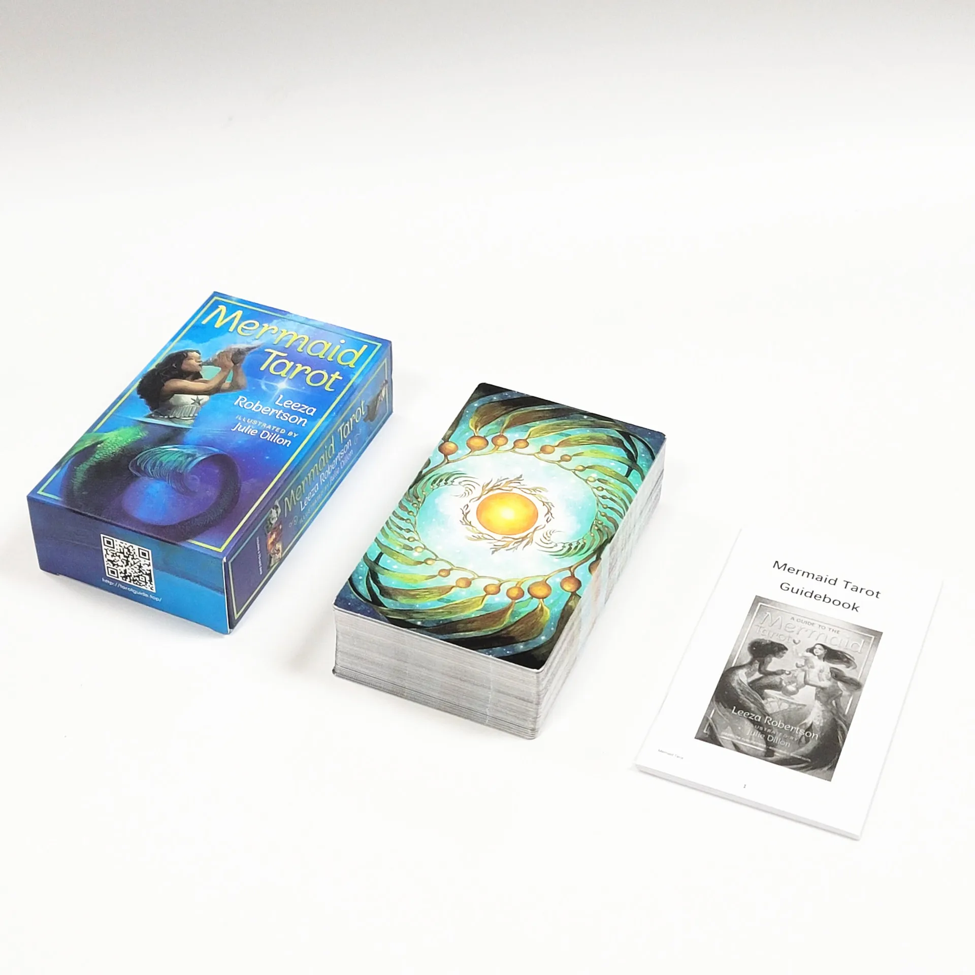 

12x7cm mermaid Tarot Oracles Divination Deck Board Games English For Family Party Tarot Game with paper manual standard size