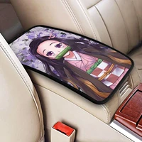 anime center console armrest cover for car protector cushion universal armrest pad