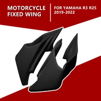 suitable for yamaha yzf r3 2019 2020 20212022 motorcycle aerodynamic winglets suitable for yzf r3 r25 wind wing fairing