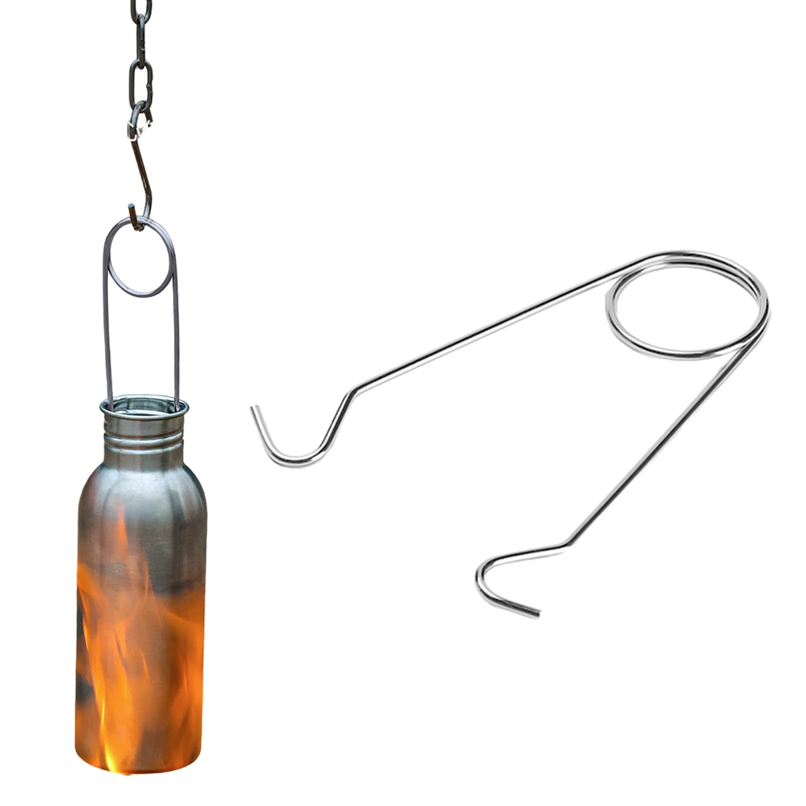 

Наружный держатель для рыбы, прочный держатель для бутылок, многофункциональный держатель для кемпинга, пешего туризма, работы на открытом ...