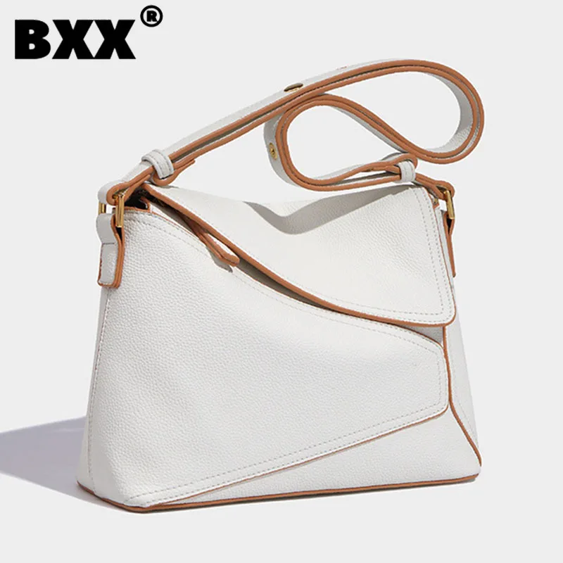 

[BXX] Hot Sell Big Capacity Tote Women 2023 Autumn New Green One Shoulder Messenger Armpit High Sense Niche Texture Bags 8CY917