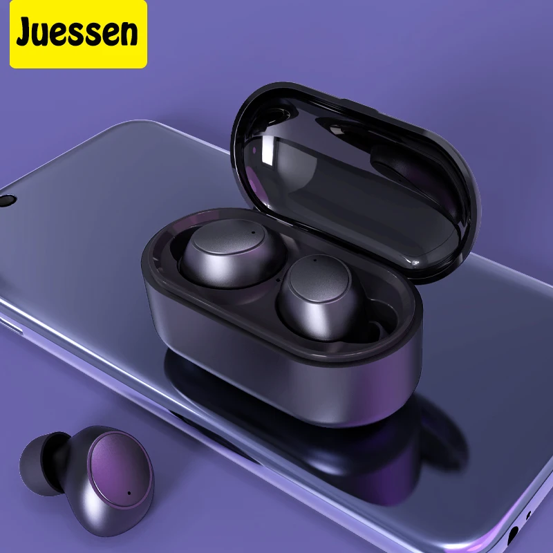

TWS-стереонаушники Juessen X9S с поддержкой Bluetooth 5,0 и сенсорным управлением