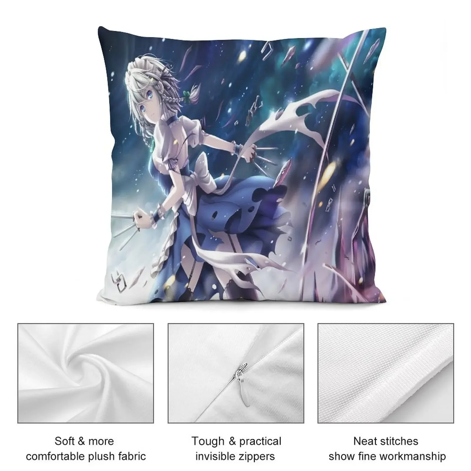 Touhou Sakuya декоративная подушка рождественские украшения 2025 г. на заказ фото