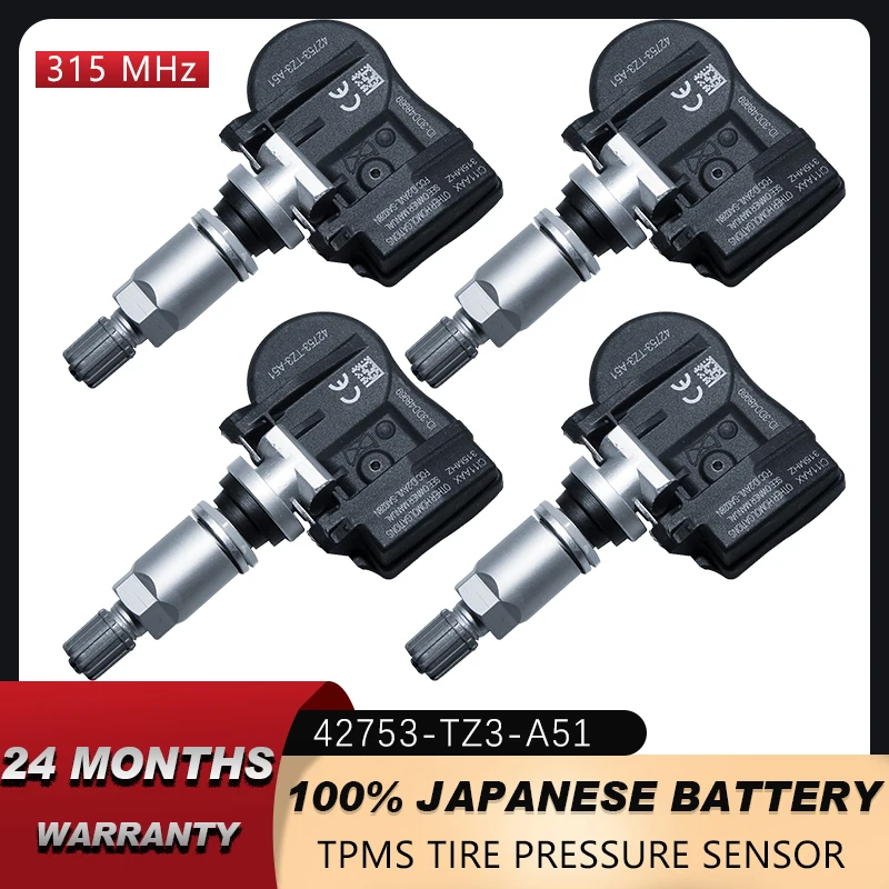 TPMS Датчик для ACURA ILX MDX RDX TLX датчик давления в шинах 42753-tz3-a51 42753tz3a51 315 МГц