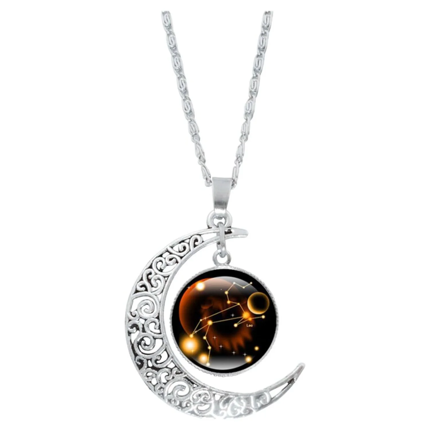 Ювелирные изделия на распродаже 12-созвездие ожерелье с Луной подарки для мамы