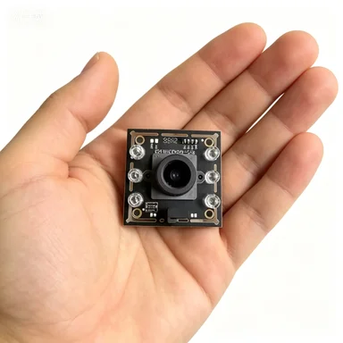 Фото Миниатюрная черно-белая USB-камера 2 МП 1080P 60FPS 720P 30FPS HD с ночным видением, ИК-подсветкой 850 нм 940 нм для Windows, Linux №3