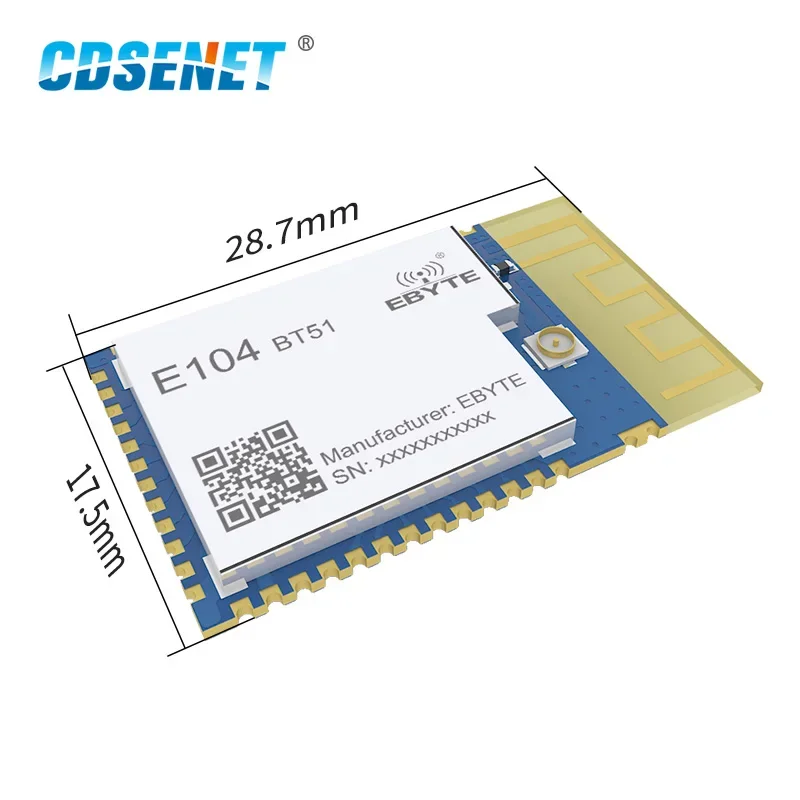 CC2640R2F 2 4 ГГц Bluetooth-последовательный модуль BLE5.0 CDSENET E104-BT51 IO UART SMD маяк передатчик и