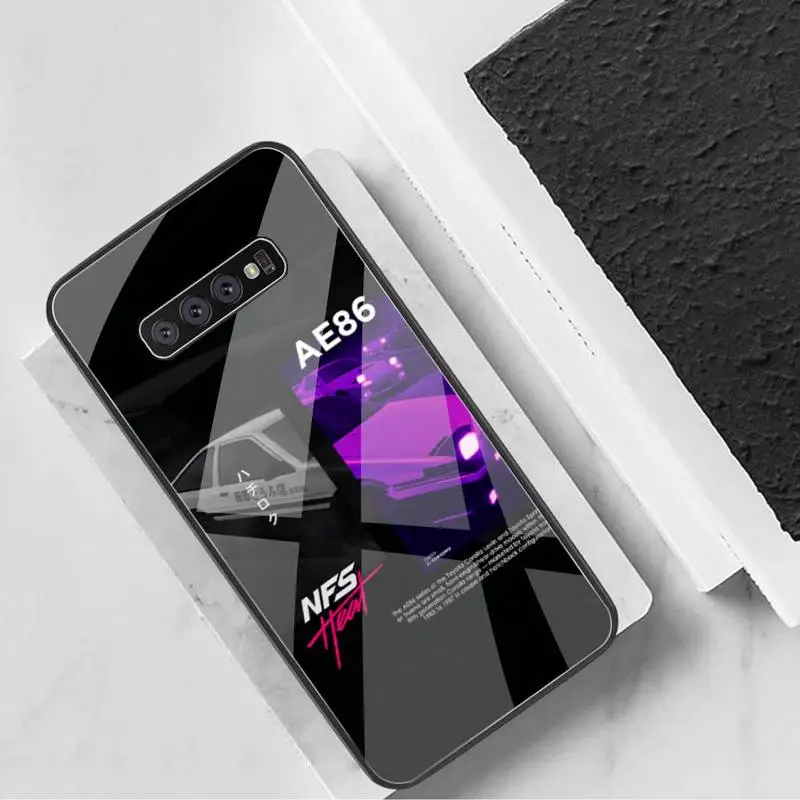Чехол из закаленного стекла для Samsung S20 Plus S7 S8 S9 S10 Note 8 9 10 | Мобильные телефоны и