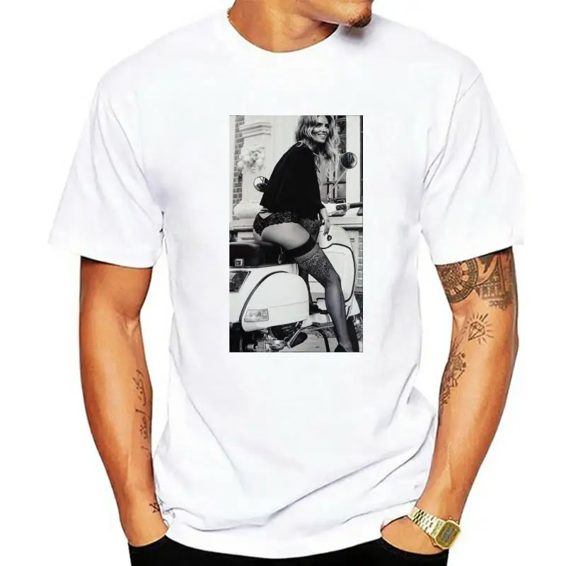 

Футболка Vespa мужская с круглым вырезом, пикантная тенниска в стиле унисекс, винтажная Классическая уличная одежда в стиле хип-хоп, повседневная майка, лето