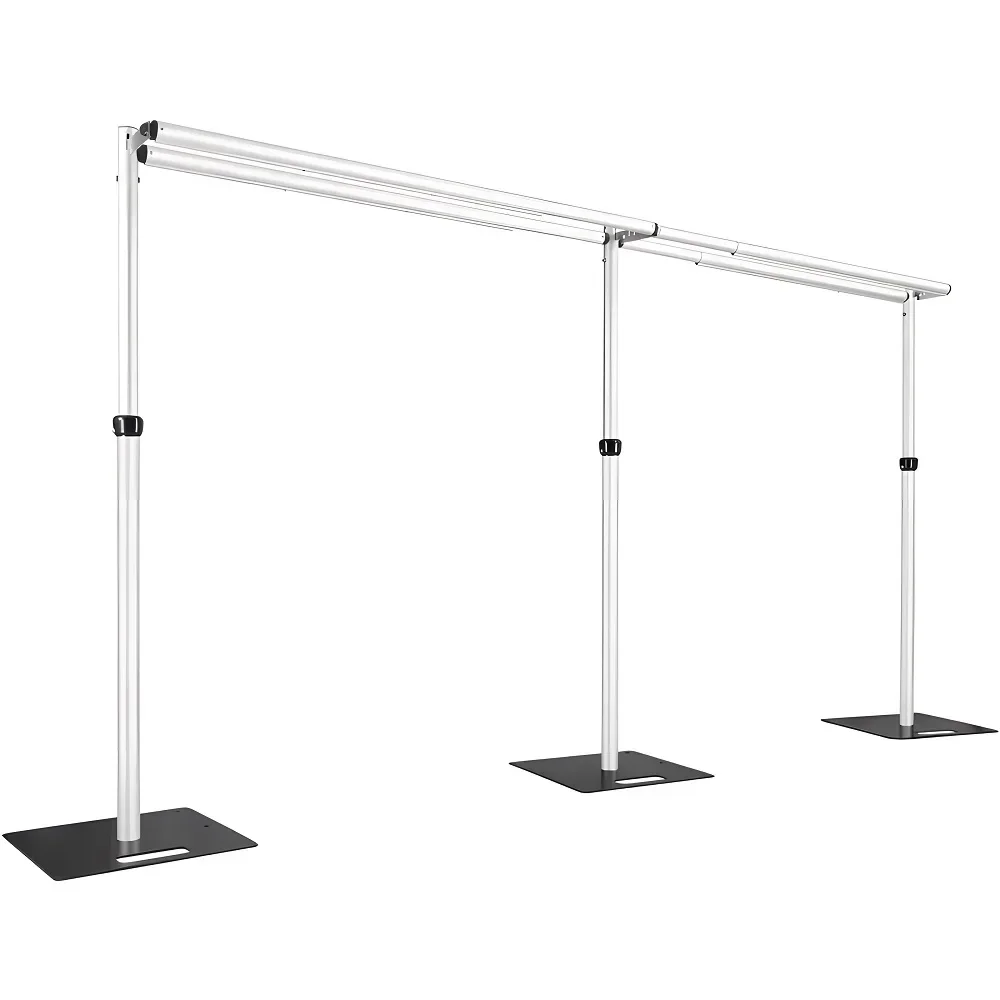 Местная доставка в США двойная перекладина регулируемый фон подставка украшение