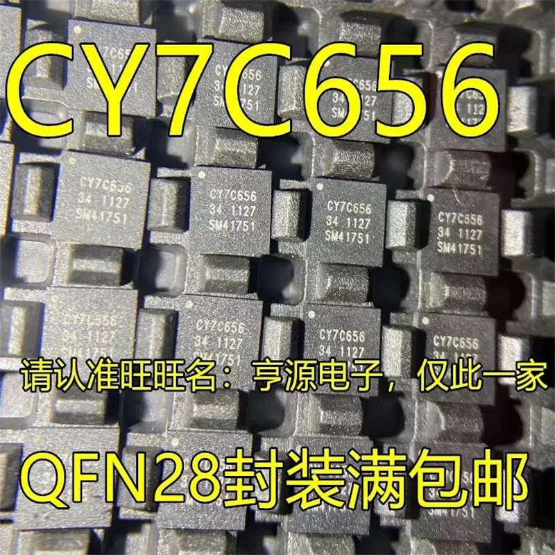 

1-10PCS CY7C65634 CY7C65634-28LTXC QFN28