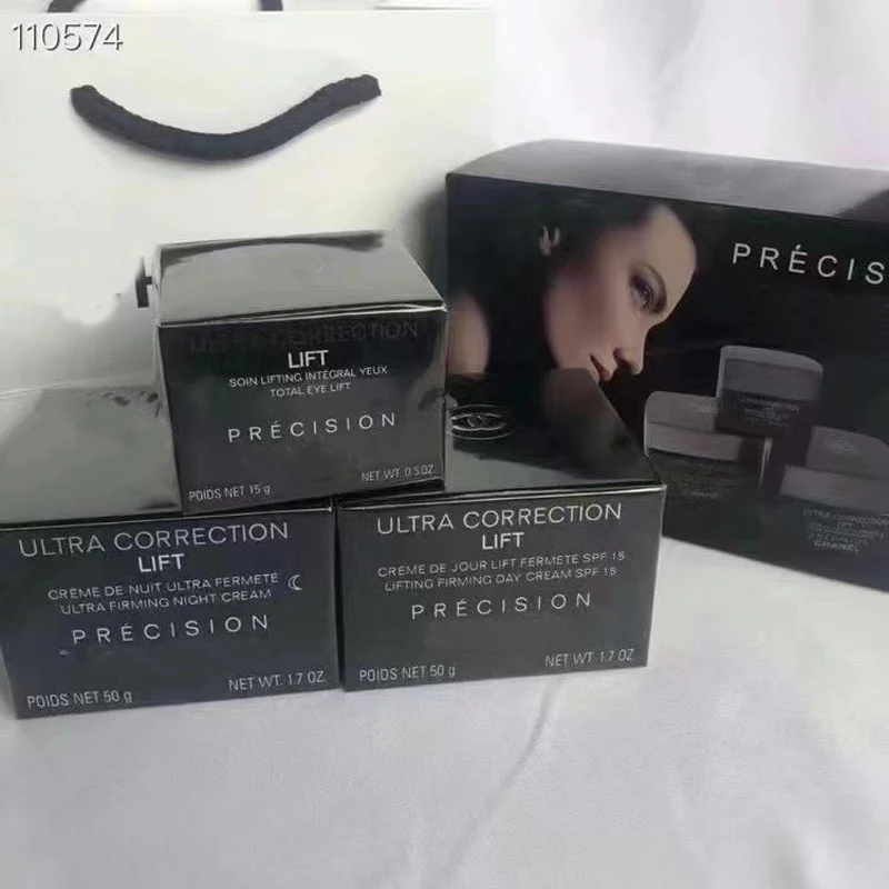 

3Pcs Set ULTRA LIFT CREME DE SPF 15 EYE LIFT 15G + FIRMING NIGHT CREAM 50G + DAY CREAM 50G CHRISTMAS GIFT
