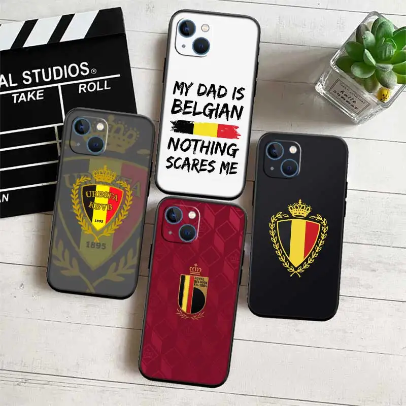 Фото Чехол для телефона с флагом Бельгии HY4 для Samsung Galaxy A11 A12 A13 A15 A52S A53 A55 A56 A70 A71 A72 A73 F06 F16 F56 S10 Plus S10e №4