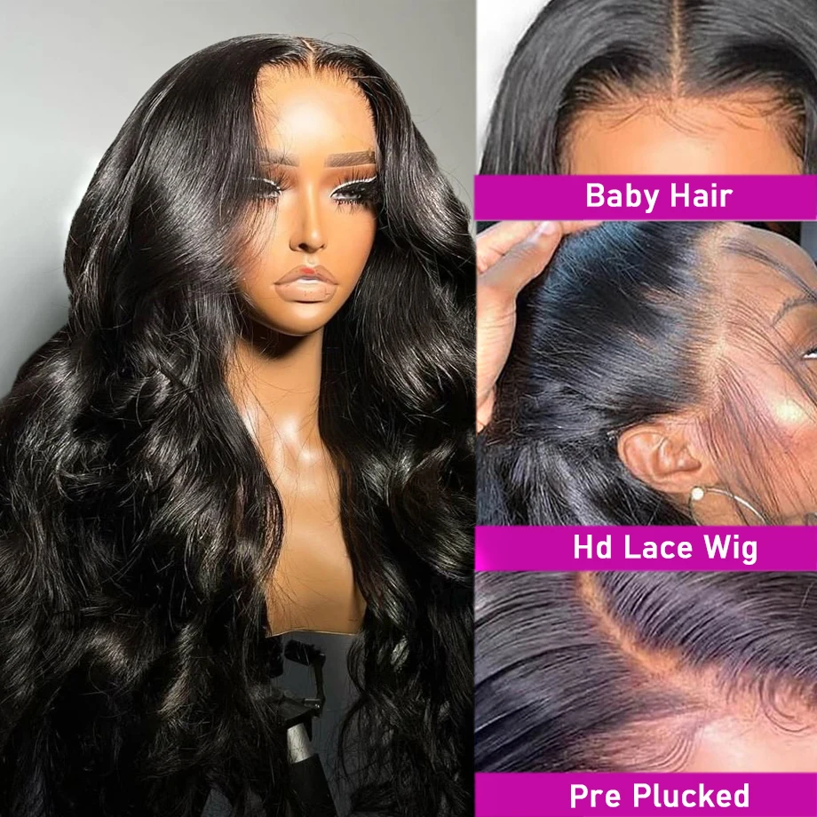 Парик женский из натуральных волос 30-32 дюйма 360 дюймов |