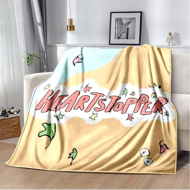 

Heartstopper Blanket Cartoon Blankets for Bedroom Living Room Office Sofa Bed,frazada,Decke,couverture,одеяло