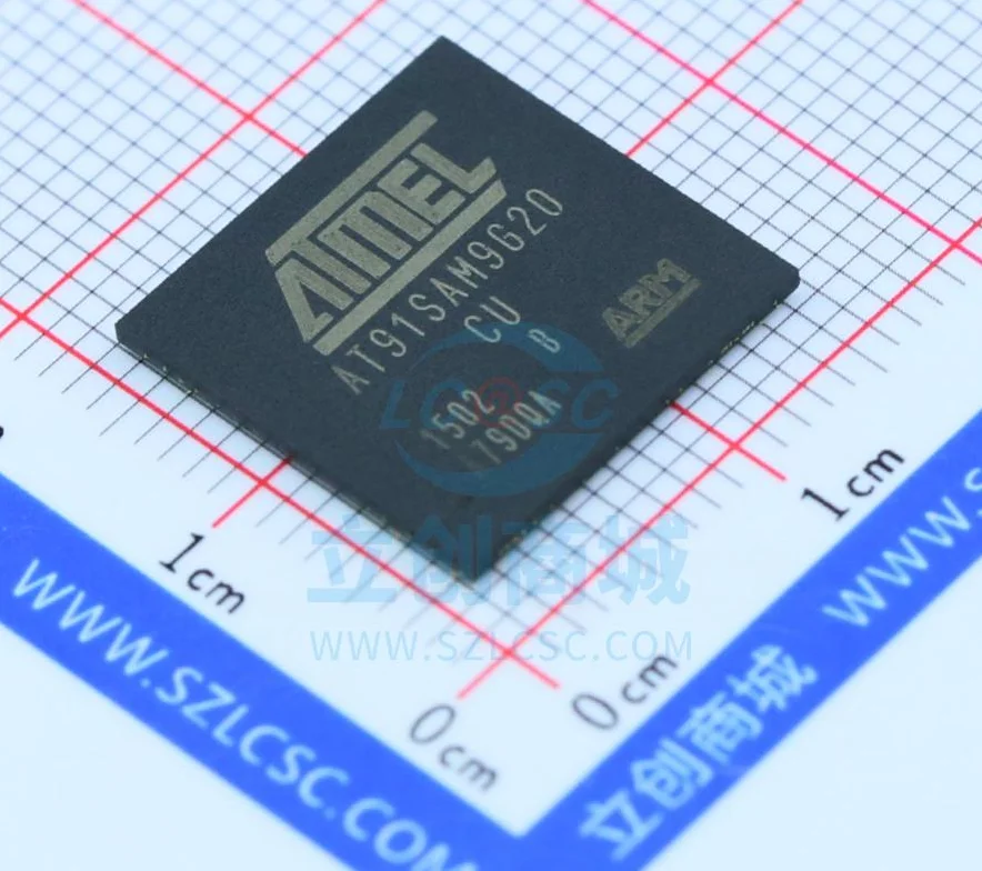 

AT91SAM9G20B-CU pacote bga217 mcu микроконтроллер оригинальный аутентичный