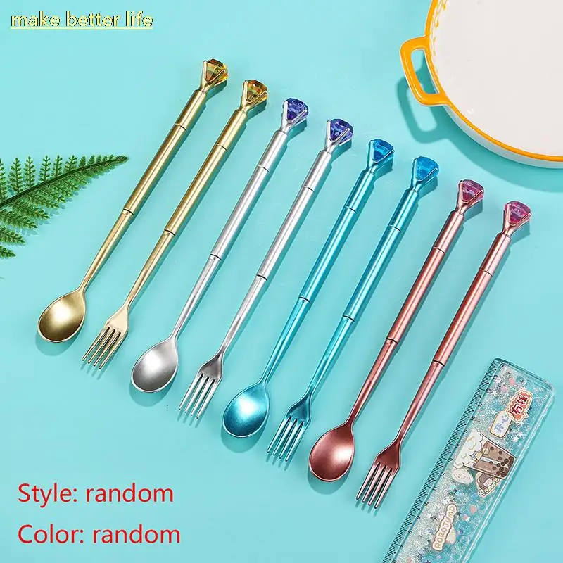 

Creative Stationery Gel Pen Lovely Tableware Modeling Pen School Office Stationery Fork Sweet Pretty Lovely Tableware Gel Pen