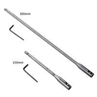 150mm300mm hexagonal shank extension bars holder alloy steel quick release drill bits screwdriver extension bars connecting rod