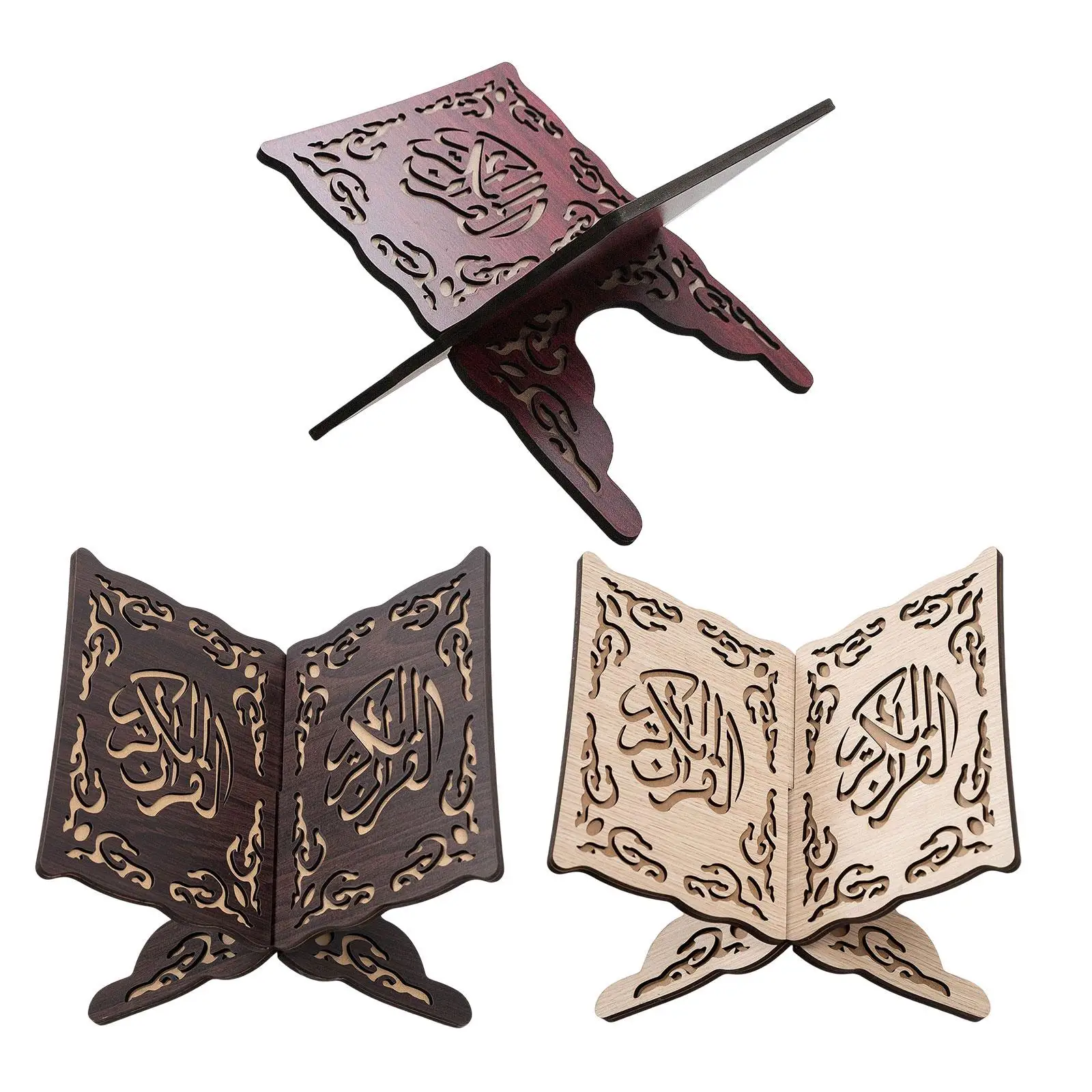 

Wooden Book Stand Reading Bookshelf Decorative for Gift Sitting Room Cafe